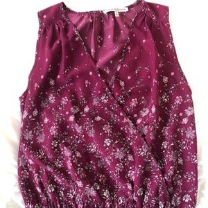 Collective Concepts Marie Wrap Front Smock Top